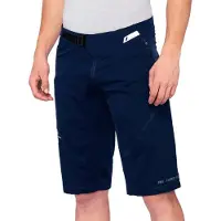 100% Airmatic Shorts 34" navy - komfortable All-Mountain Bikeshorts mit 4-Weg....