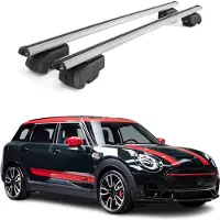 Omtec Dachträger Gepäckträger für Mini Clubman F54 SW 2015-2023 ABE Aluminium Grau