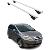 Omtec Dachträger Grundtäger für Honda FR-V 2004-2009 75kg Metall Silber 2 tlg