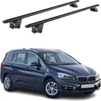 Aurilis Dachträger Grundtäger für BMW 2er Gran Tourer F46 2014-25 100kg Alu ABE Schwarz