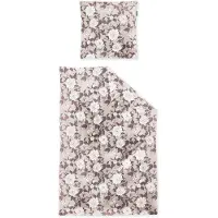 Irisette Edel-Feinbiber Bettwäsche-Garnitur Koala 8531 Farbe rosa 155x220+80x80cm