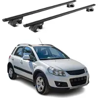 Aurilis Dachträger Grundtäger für Suzuki SX4 EY-GY 2006-2014 5 tür 90kg Alu Schwarz ABE