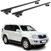 Omac Dachträger für Toyota Land Cruiser 125 155 2002-2021 3 tür 90kg Alu ABE Schwarz