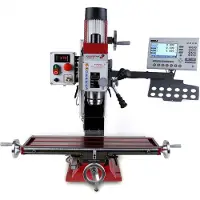 Paulimot Bohr-/Fräsmaschine F307-V mit Kugelumlaufspindeln und Messsystem