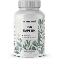 XTRA FUEL PEA Kapseln - Mikronisiertes Palmitoylethanolamid - 1200mg pro Tag – 1x Dose (180x PEA Kapseln)