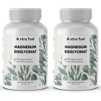 XTRA FUEL Magnesium Bisglycinat - Hochdosiertes aus bewährter Glycinat-Verbindung 454 g Kapseln