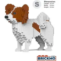 Jekca Bricks Papillon Dog 01-M02 ST19PT52-M02