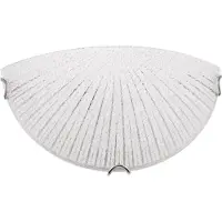 Nova Luce SHELL Wandleuchte E27 Weiß 30x8x15cm dimmbar 702201