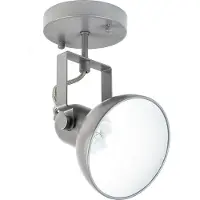 Licht-Erlebnisse Spot Strahler Anthrazit E14 Metall Retro Deckenlampe Wandleuchte