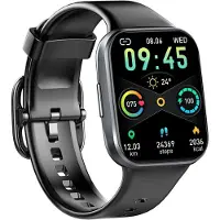 JUNG UAUE Smartwatch Damen & Herren Fitnessuhr, mit Bluetooth Smartwatch (4,29 cm/1,69 Zoll) 7 Tage Akku, 100+ Trainingsmodi, mit Android / iOS