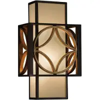 FEISS Elstead Remy Wandleuchte E14 Heritage Bronze, parisserie Gold