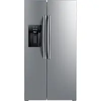Wolkenstein WSBS556NFICMEIX, Freistehend, Amerikanische Tür, Edelstahl, 2 Tür(en), Tür-zu-Tür, Berührung