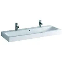 Geberit Doppelwaschtisch iCon 120 cm weiß 124020000