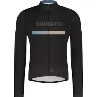 Shimano VERTEX Long Sleeves Jersey Printed, Black