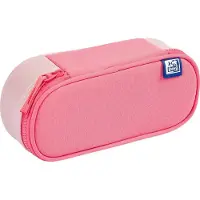 Oxford Gepolstertes Federmäppchen mit Innenklappe Coral Pink