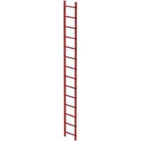 MUNK Günzburger Steigtechnik MUNK Schachtleiter aus GFK 400mm breit 14 Sprossen 3,92m lang