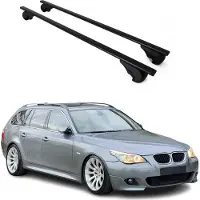 Omac Dachträger für BMW 5er E61 Touring 2004-2010 / M5 E61 Touring 2007-2010 Schwarz