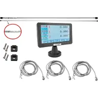 Paulimot 4-Achsen Magnetband-Messsystem-Set mit LCD-Touchscreen für SIEG SX4