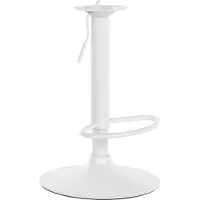 CLP XL-Gestell für Barhocker bis 150 Kg belastbar weiß Größe 10 x 10 cm
