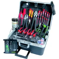 HAUPA VDE-isolierter Werkzeugkoffer Master Mobile Trolley 38-teilig - Maxami