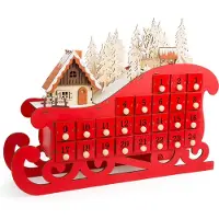 Small Foot 10545 Adventskalender Schlitten