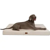 Tierlando Hundematratze HUGO BASIC M L XL XXL 80 bis 150 cm - Größe: 150x100cm | Farbe: 05 Creme