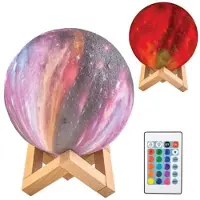Iso Trade Nachttischlampe 15cm, 16 Farben