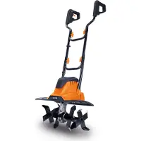 Scheppach IXES Elektro Motorhacke Gartenfräse IX-EH38 | 360mm Arbeitsbreite | 1050W Leistung | 220mm Arbeitsti