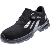 Atlas Sicherheitshalbschuh Flash 3205 Boa S1P ESD SRC DGUV Gr. 45 schwarz/grau