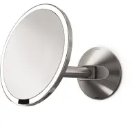 Simplehuman 20cm Sensorspiegel mit Wandhalterung - 4,6x4,6x30 cm; ST3003