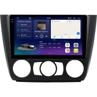 AWESAFE 2k Display Android Radio 128GB für BMW 1er E81 E82 E87 E88 2004–2013 Carplay Android Auto Navi 4G LTE Bluetooth DAB+ Rückfahrkamera Lenkradsteuerung