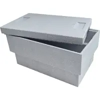 Saarpor Climapor Styropor Thermobox Plus 54,5 x 35 x 30 cm - 32 L - 1 Box