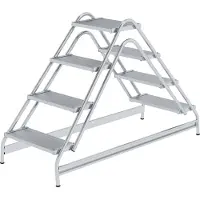 Munk Aluminium Arbeitspodest 2x4 Stufen