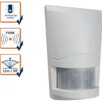 Elro Bewegungsmelder 12m / 90° AG4000 Alarmsystem mit Wählgerät Hausalarmanlagen