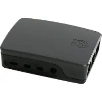 Raspberry Pi Pi 4B Plastikgehäuse original schwarz