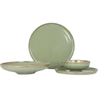 Bonna Geschirrset - Sage Hygge - 24 teilig - 6 Personen - Porzellan