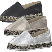 s.Oliver Damen Slipper Ballerina Plateau 5-24205-36, Größe:41 EU, Farbe:Gold