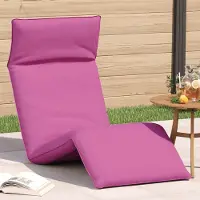 vidaXL Möbel Sonnenliege Klappbar Rosa 175x54x8,5 cm Oxford-Gewebe - Gartenliegen &33252