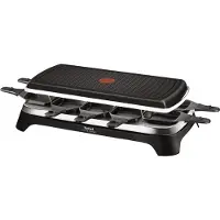Tefal Raclette-Grill RE4588 für 10 Personen schwarz