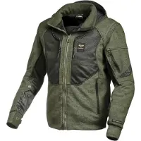 Sonstiges Macna Breeze Motorrad Zip Hoodie, grün/schwarz, S
