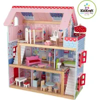 Kidkraft Puppenhaus Chelsea inkl. 17 Möbelstücken; 65054