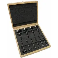Fisch-Tools -Tools Forstnerbohrersatz BLACK SHARK PRO 10-tlg.D.15,20,25,26,30,35,40,45,50,55mm