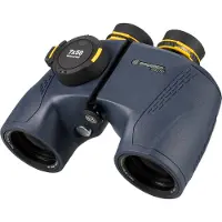 Bresser Nautic Gen II Marine Fernglas 7x50 wasserdicht mit Kompass