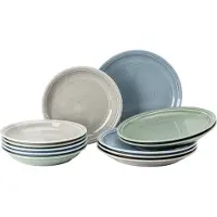 Thomas Porzellan Set 12-tlg. - Thomas Trend Colour Mixed - 11400-401928-28528 - Tafelservice mehrfarbig