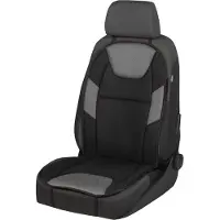 CarComfort WALSER Sitzaufleger Norris grau-schwarz 17557