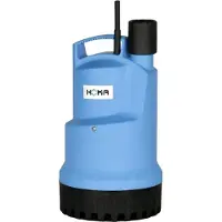 Homa Tauchmotorpumpe C250 W für Schmutzwasser, 10m Kabel, 10mm Feststoffe, 35°C