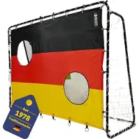 Best Sporting Torwand "Deutschland" mit 2 Schusslöchern 193 x 150 cm - OHNE TOR