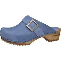 Sanita Wood-Urban Open Clog Dove Blue Gr.40