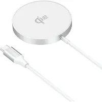 MMOBIEL Magnetisches Kabelloses Ladegerät 15W Qi2 - Drahtloses Ladegerät Magsafe – Weiß