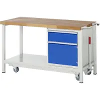 RAU Werkbank absenkbar 8152, B 1500 x T 700 x H 880 mm